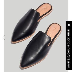 The Gemma Mule in Leather